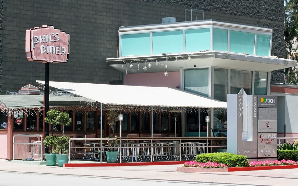 Phil's Diner on Lankershim Boulevard, North Hollywood
